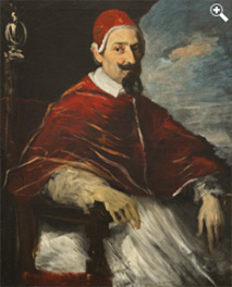 Papst Alexander VII von Pier Francesco Mola